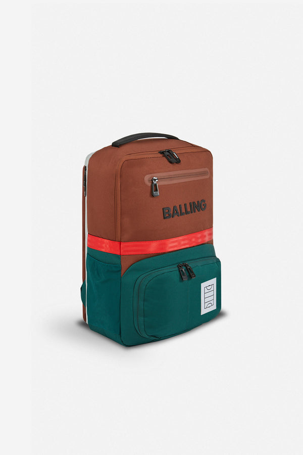 Alter1 Back Pack - Brown/Green