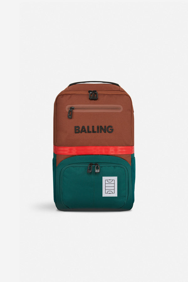 Alter1 Back Pack - Brown/Green